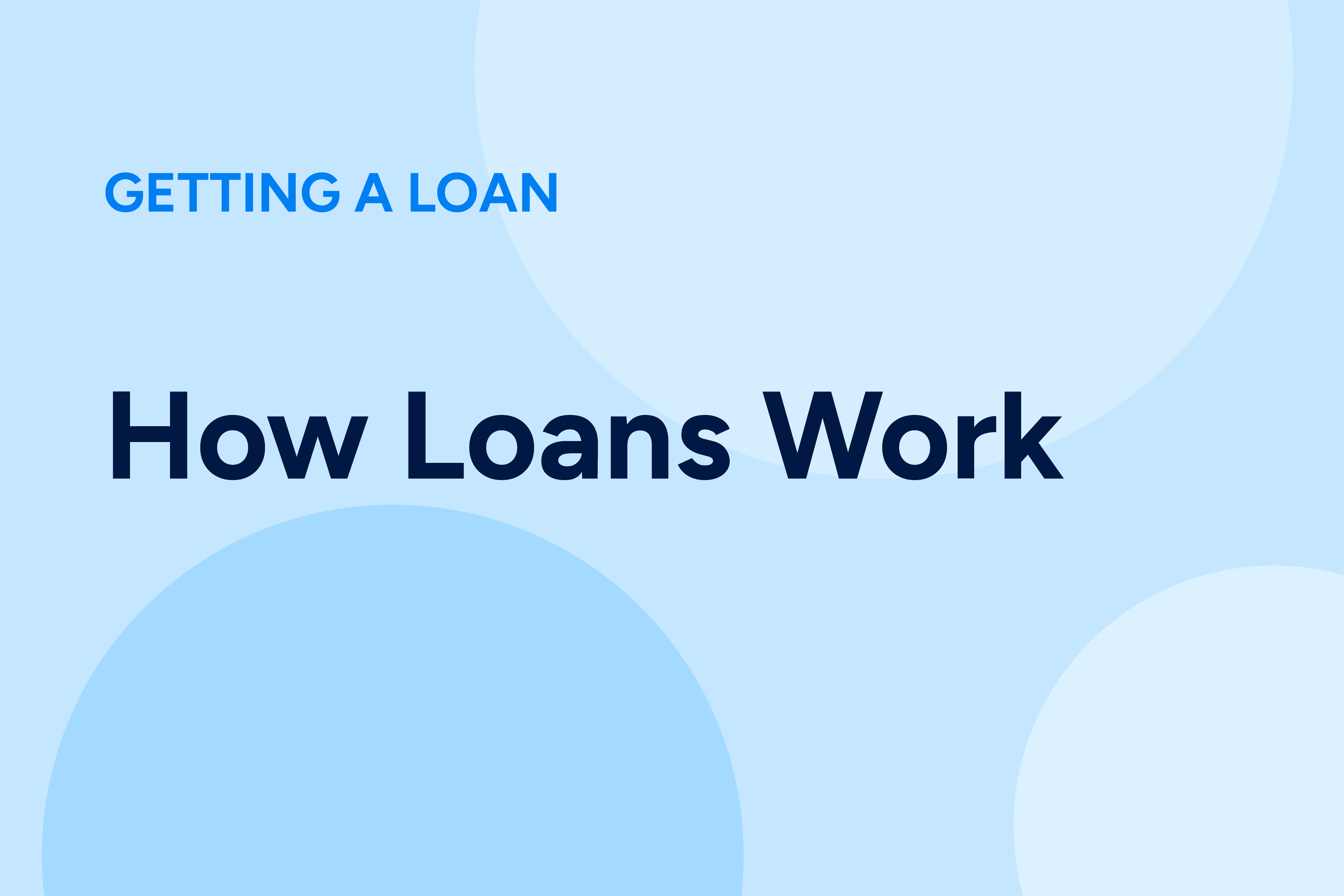 How Loans Work