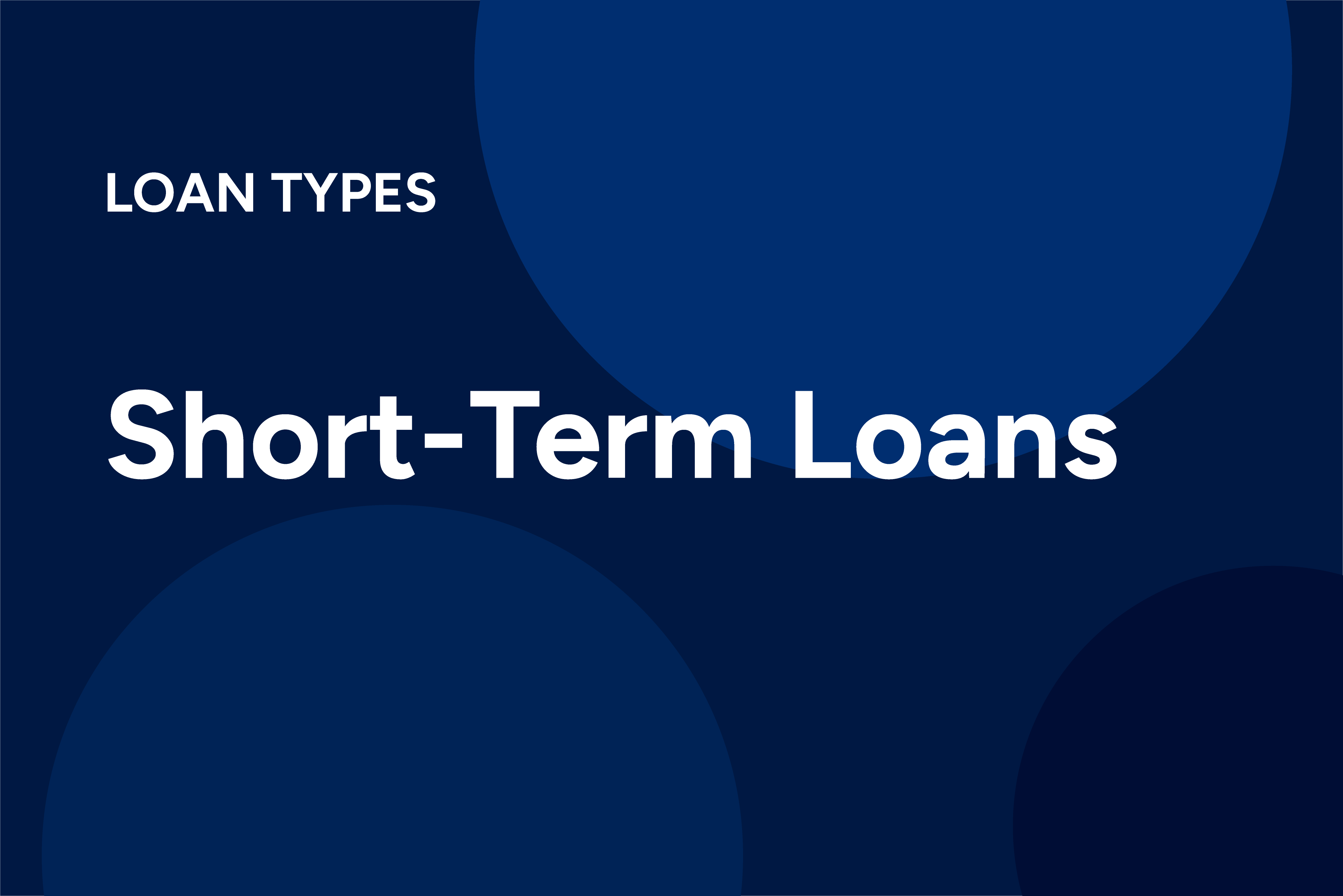 Short-Term Loans